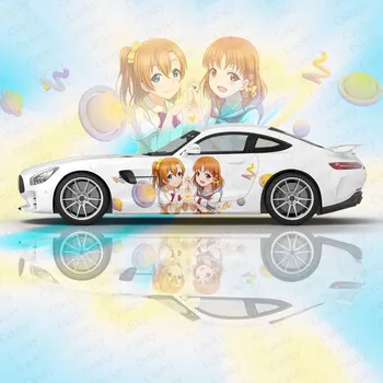 Наклейки на кузов автомобиля с аниме-девушкой Таками Чика, Аниме Иташа, наклейка на бок автомобиля, наклейка на кузов автомобиля, наклейки для украшения кузова автомобиля