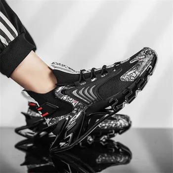 слипоны размер 40 мужская обувь кроссовки черные прогулочные Мужские кроссовки для катания на коньках лоферы для детей спортивные лоферы брендовые портативные YDX2