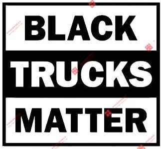Интересные виниловые наклейки Black Trucks Matter Decal | Автомобили, грузовики, фургоны, стены, наклейки для гоночных мотоциклетных шлемов для ноутбуков