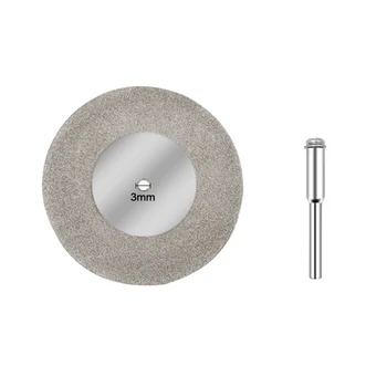 50/60 мм алмазный отрезной диск, шлифовальный круг, циркулярная пила с 3 мм хвостовиком, сверло, роторный инструмент