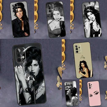 Чехол Amy Winehouse для Samsung Galaxy A52 A32 A22 A12 A13 A33 A53 A73 A14 A34 A54 A50 A51 A71 A52S Чехол