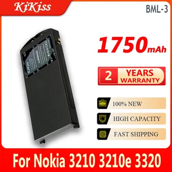 Аккумулятор KiKiss BML-3 BML3 1750 мАч для Nokia 3210 3210e 3320 Высокой Емкости Bateria