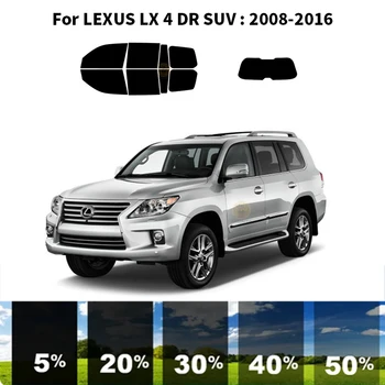 Набор для УФ-тонировки автомобильных окон из нанокерамики, автомобильная пленка для окон LEXUS LX 4 DR SUV 2008-2016