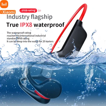 Для XIAOMI Bluetooth Наушники С Костной Проводимостью X7 Беспроводные IPX8 Профессиональные Наушники Для плавания MP3 IP68 32G Водонепроницаемая Гарнитура