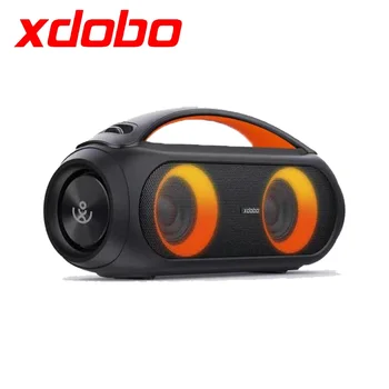 XDOBO 80 Вт Мощный Портативный Bluetooth-Динамик Открытый Портативный 360 Стерео Беспроводной Саундбар Банк TWS Динамик Boombox Audio Play