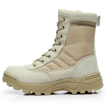 2023 новые уличные мужские пустынные тактические военные ботинки, мужская рабочая безопасная обувь, армейские ботинки SWAT, армейские спортивные ботинки на шнуровке, EVA