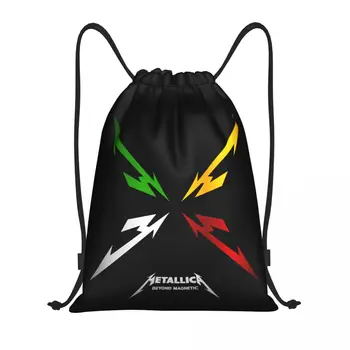 Рюкзак на шнурке Metallicas Rock Music Heavy Metal, спортивная спортивная сумка для женщин, мужской тренировочный рюкзак