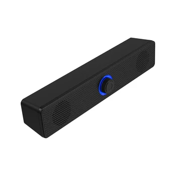 Звуковая панель с питанием от USB, динамик Bluetooth 5.0, звуковая панель сабвуфера с 4D объемным стереофоническим звучанием для портативных ПК, домашнего кинотеатра