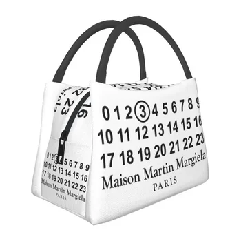 Изготовленные на заказ сумки для ланча Mm6 Margielas Женские Теплые ланч-боксы с изоляцией для работы, отдыха или путешествий