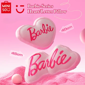 MINISO Известный продукт Linkage серии Barbie 40/45 см, розовая подушка с любовным письмом, Мягкая плюшевая игрушка для девочек, подарок к празднику