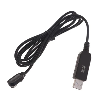 Легкий зарядный кабель 9 В с USB-входом и светодиодом длиной 1,5 м / 5 футов, подходящий для цифрового мультиметра