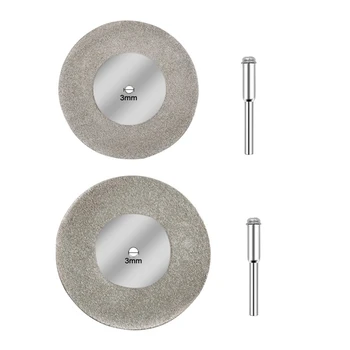 50/60 мм Алмазный отрезной диск, шлифовальный круг, сверло с 3 мм хвостовиком, роторный инструмент 94PD