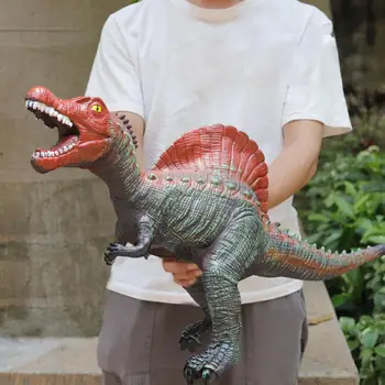 Большие Модели Динозавров Игрушки Юрский Период Тираннозавр Индоминус Рекс Трицератопс Бронтозавр Подарки Для Мальчиков Для Детей T1X5