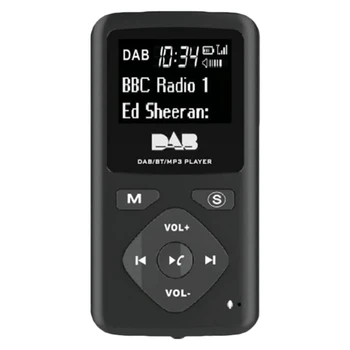 Цифровое радио DAB / DAB Bluetooth 4.0 Персональный карманный FM-мини Портативный радиоприемник MP3 Micro-USB для дома