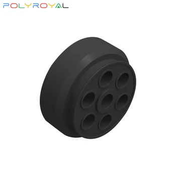 Технологические детали для строительных блоков POLYROYAL круглая втулка 32x15 мм, турбовентиляция, 1 шт., развивающая игрушка для детей 60208