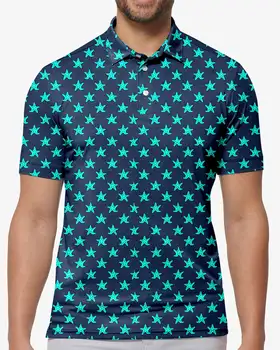 Футболки-поло Star Player с художественным принтом, трендовая рубашка, летняя одежда на заказ с коротким рукавом