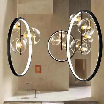 Столовая lamparas decoracion hogar moderno умные Подвесные светильники украшение салона светильников Люстрами для столовой CX140DS