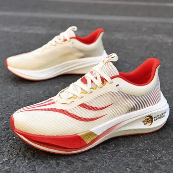 Мужские кроссовки для бега на воздушной подушке Дышащая спортивная обувь для марафона Легкие кроссовки Женская удобная спортивная обувь для тренировок