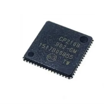 1 шт./лот Новый Оригинальный CP2108 CP2108-B02-GM QFN64 Чипсет USB Контроллер Antarmuka QFN-64