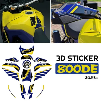 Аксессуары V Strom 800DE, комплект 3D-наклеек, наклейки для защиты краски мотоцикла 800DE, наклейки для Suzuki V-STROM 800 DE, Модифицированные детали