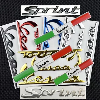 3D Для PIAGGIO Vespa GTS300 LX125 LX150 125 150 ie Sprint Primavera 300 LX LXV Наклейки с Эмблемой Мотоцикла Италия