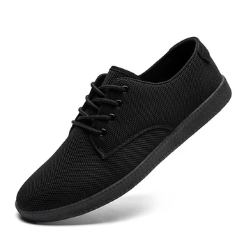 Комфортные кроссовки Damyuan для мужчин, уличные повседневные кроссовки, Сверхлегкие противоскользящие туфли на плоской подошве, Обувь из дышащей сетки, Большие размеры