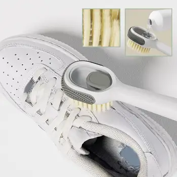 Многофункциональная щетка для обуви с жидкостью и мягкой щетиной для стирки, Бытовая щетка для чистки, инструмент для мытья обуви Li H1C5