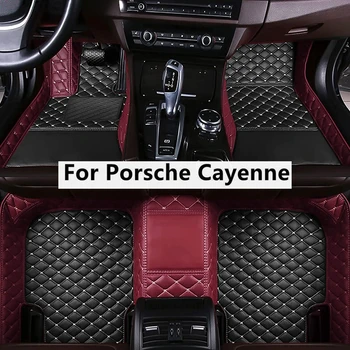 Подходящие по цвету автомобильные коврики на заказ для 2012 Porsche Cayenne Автомобильные аксессуары для ног, ковры