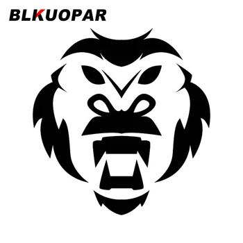 BLKUOPAR Head Face Gorilla Roar Автомобильная Наклейка Солнцезащитный Крем Виниловая Окклюзия Царапина Оригинальные Наклейки Креативный Бампер Ноутбук Автомобильная Этикетка